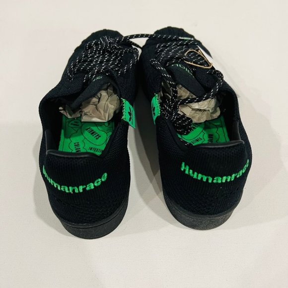 Adidas x Pharrell Williams GX0195  Superstar Primeknit Sneaker Shoe Black - Picture 6 of 6